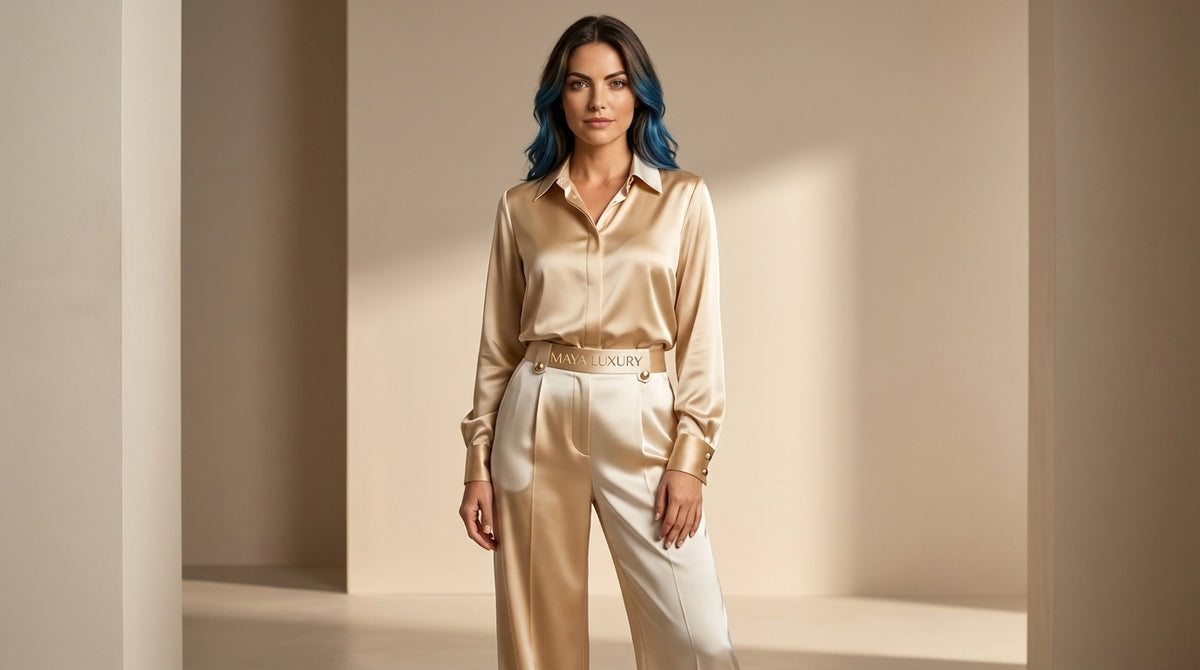A única forma de pagamento é via criptomoeda. Chame no WhatsApp: +55 11 97263-1689 — Maya Silk Set — Conjunto de Seda Luxuoso